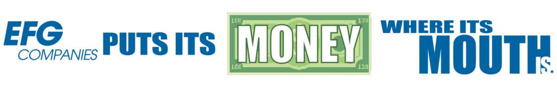 EFG Puts Its Money Where Its Mouth Is